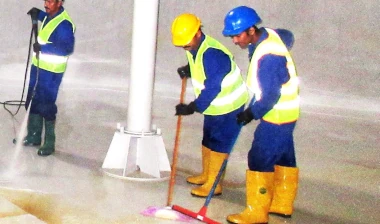 water tank cleaning
